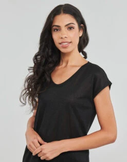 Only Onlsilvery S/s V Neck Lurex.. -Desgue Winkel 22872021 500 E