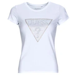 Guess Ss Triangle Crystal Logo R4